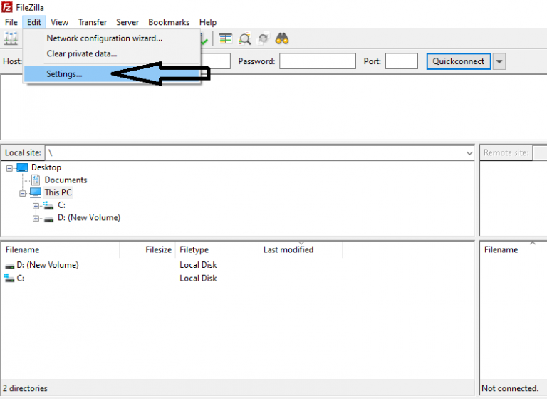 Add Editor Notepad++ in Filezilla Digital Keshaw Mishra